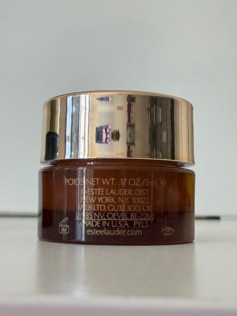 Estee Lauder Night Cream Duo - Deep Blue & Gold Caps New - Picture 3 of 3
